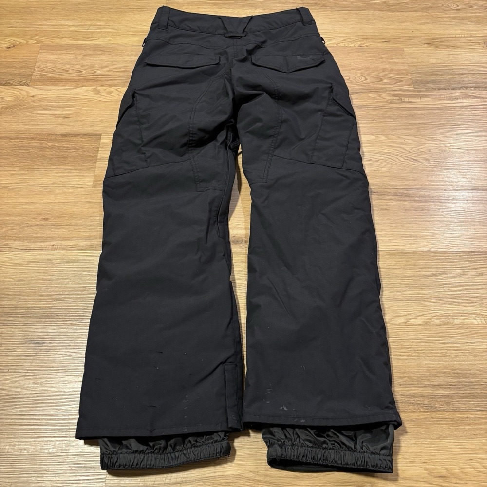 Quiksilver DryFlight Pants Men's Small Black 10K Insulated Ski Snow Waterproof